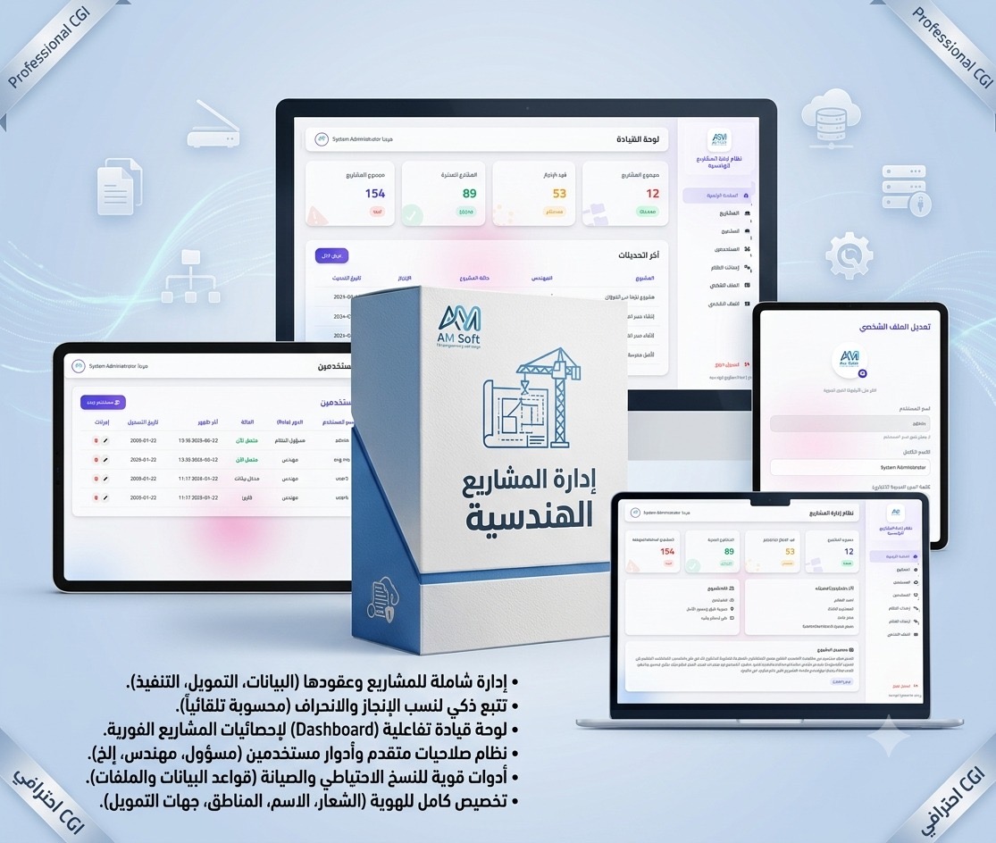 نظام إدارة المشاريع الهندسية